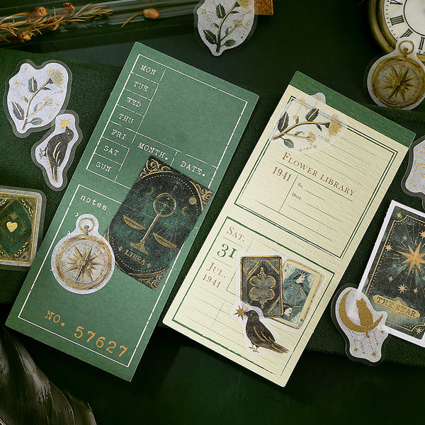 画像をギャラリービューアに読み込む, BGM Foil Stamping Flake Seal: Fortune - Freedom