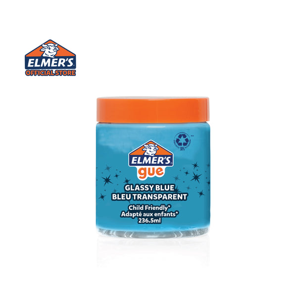 이미지를 갤러리 뷰어에 로드 , Elmer’s Gue (236ml) - Glassy Blue Bleu Transparent