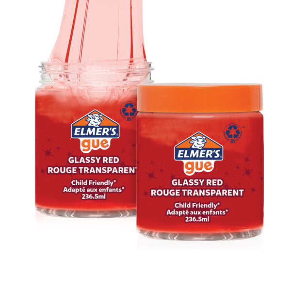 이미지를 갤러리 뷰어에 로드 , Elmer’s Gue (236ml) - Glassy Red Rouge Transparent