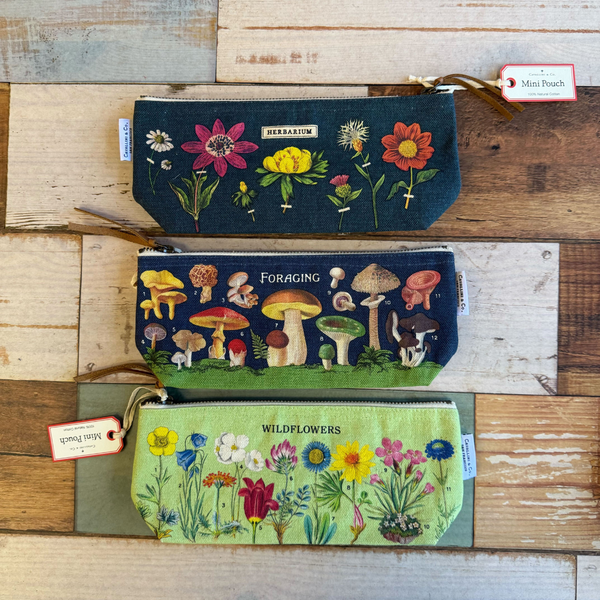 Load image into Gallery viewer, Cavallini Mini Pouch - Foraging