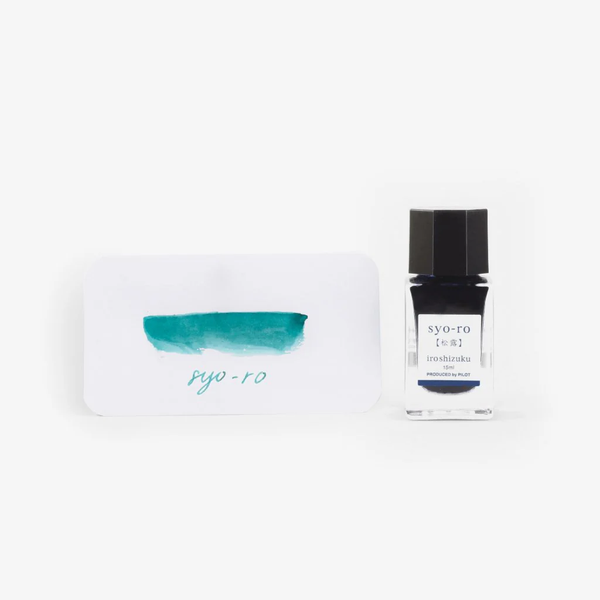 이미지를 갤러리 뷰어에 로드 , Pilot Iroshizuku 15ml Ink Bottle - Syo-ro (Pine Tree Dew)