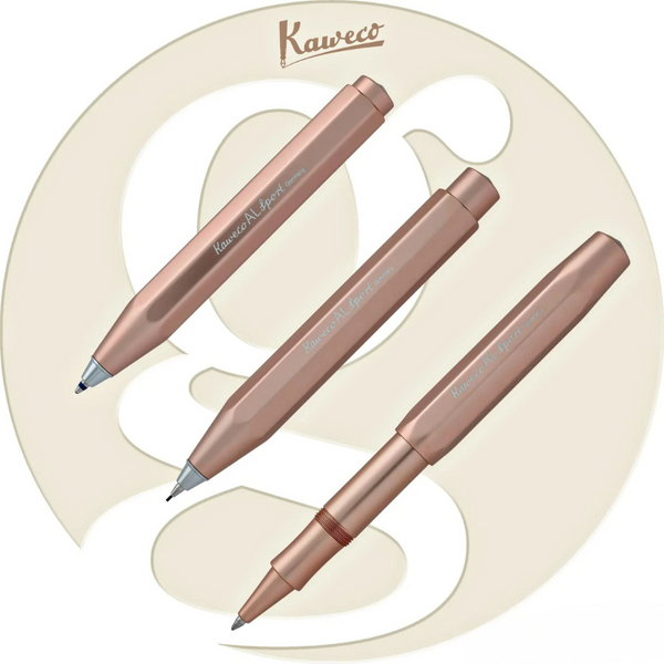 画像をギャラリービューアに読み込む, Kaweco AL スポーツ ボールペン ローズゴールド