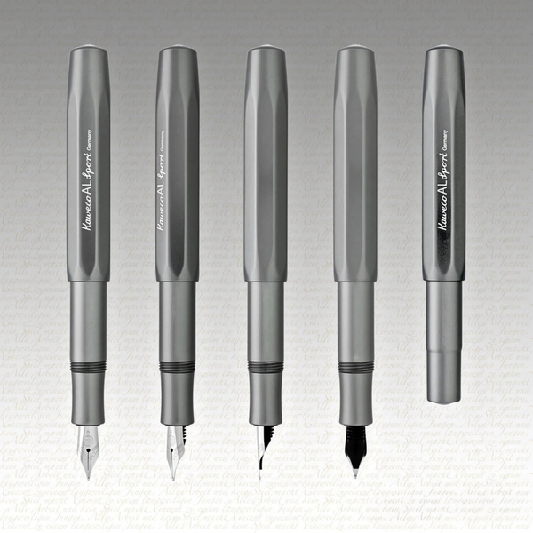 Load image into Gallery viewer, Kaweco AL Sport Fountain Pen - Anthracite