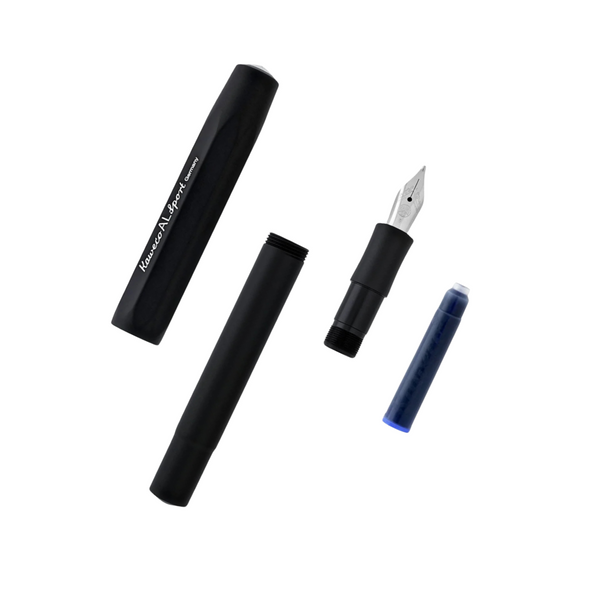 Load image into Gallery viewer, Kaweco AL Sport Fountain Pen - Black