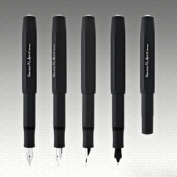 Load image into Gallery viewer, Kaweco AL Sport Fountain Pen - Black