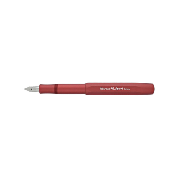 Load image into Gallery viewer, Kaweco AL Sport Fountain Pen Deep - Red