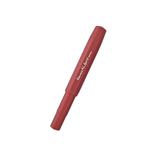 Load image into Gallery viewer, Kaweco AL Sport Fountain Pen Deep - Red