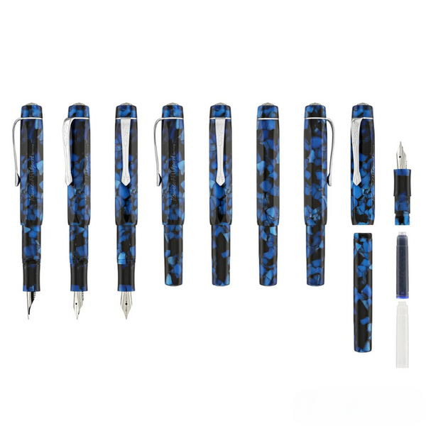 이미지를 갤러리 뷰어에 로드 , Kaweco Art Sport Fountain Pen - Pebble Blue