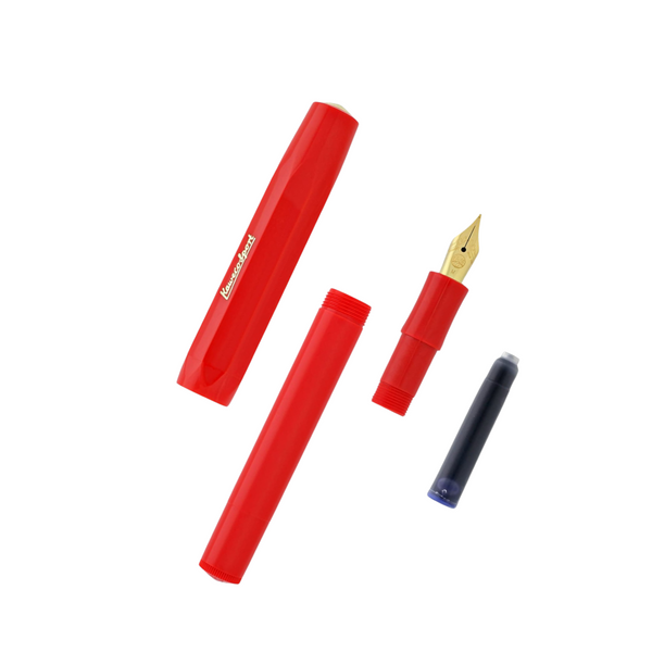 Load image into Gallery viewer, Kaweco Classic Sport Fountain Pen - Red