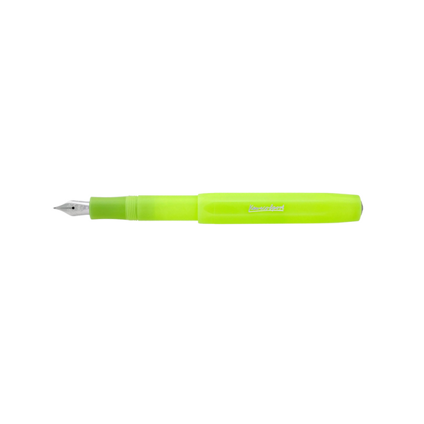 将图片加载到图库查看器,Kaweco Frosted Sport Fountain Pen - Fine Lime