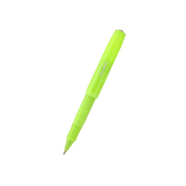 Load image into Gallery viewer, Kaweco Frosted Sport Gel Rollerball Pen - Fine Lime