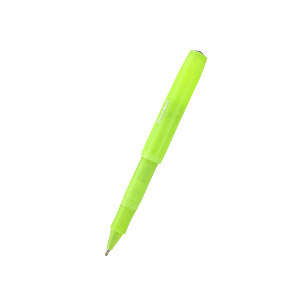 Load image into Gallery viewer, Kaweco Frosted Sport Gel Rollerball Pen - Fine Lime