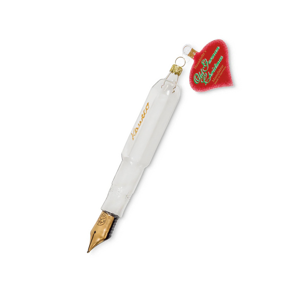 画像をギャラリービューアに読み込む, Kaweco Glass Pen Clear Christmas Decoration