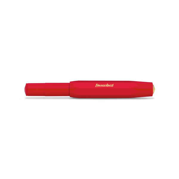 Load image into Gallery viewer, Kaweco Classic Sport Fountain Pen - Red
