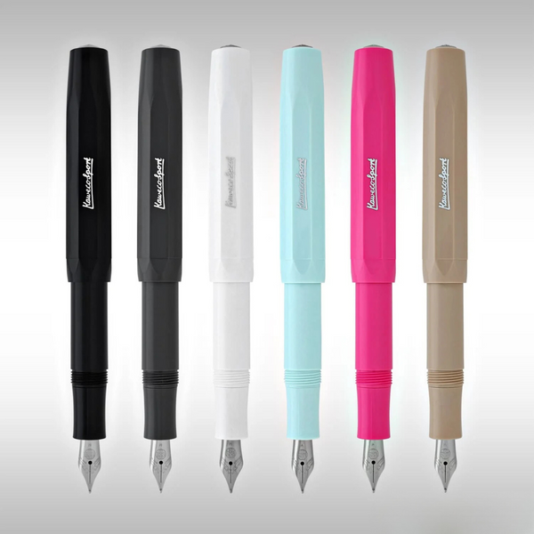 Load image into Gallery viewer, Kaweco Skyline Sport Fountain Pen - Black