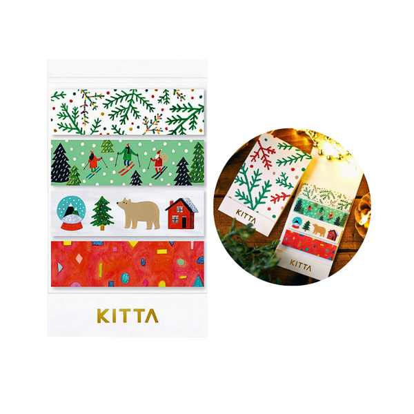 将图片加载到图库查看器,KITTA Limited Edition Masking Tape - Christmas
