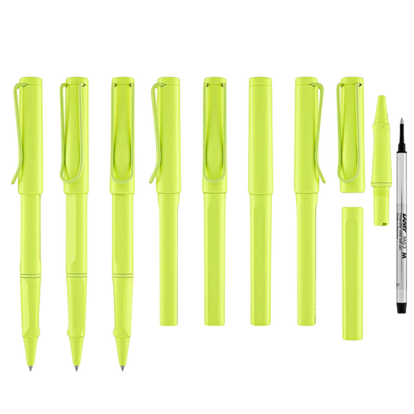 画像をギャラリービューアに読み込む, LAMY Safari Deelite Rollerball Pen - Spring Green (Special Edition)