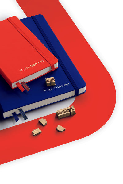 이미지를 갤러리 뷰어에 로드 , Leuchtturm1917 Recombine A5 Medium Hardcover Notebook - Plain / Lobster