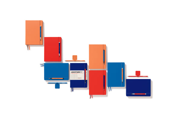 画像をギャラリービューアに読み込む, Leuchtturm1917 Recombine A5 Medium Hardcover Notebook - Ruled / Sky