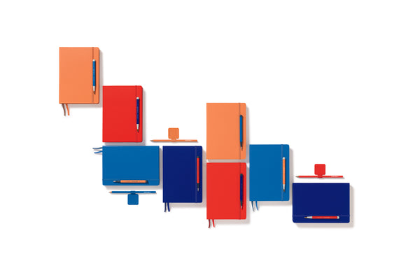 Load image into Gallery viewer, Leuchtturm1917 Recombine A5 Medium Softcover Notebook - Dotted / Apricot