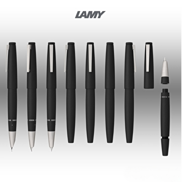 Load image into Gallery viewer, Lamy 2000 Fountain Pen Black