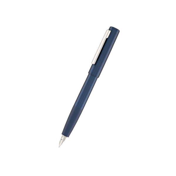 将图片加载到图库查看器,Lamy Aion Fountain Pen - Deep Dark Blue (Medium)