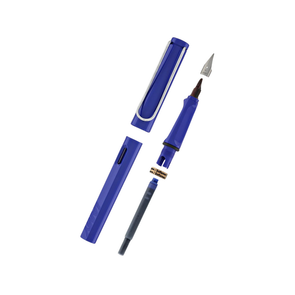 Load image into Gallery viewer, Lamy Safari Fountain Pen Blue