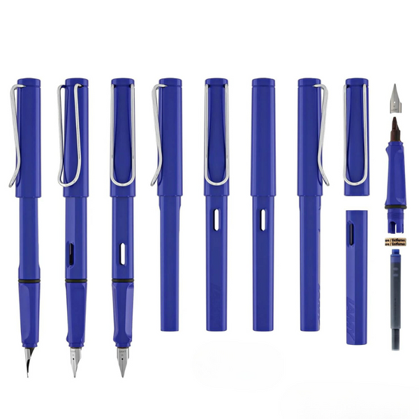 Load image into Gallery viewer, Lamy Safari Fountain Pen Blue