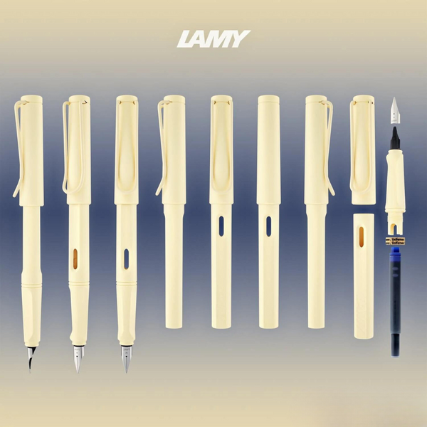 Load image into Gallery viewer, Lamy Safari Cream Fountain Pen (Special Edition 2022)