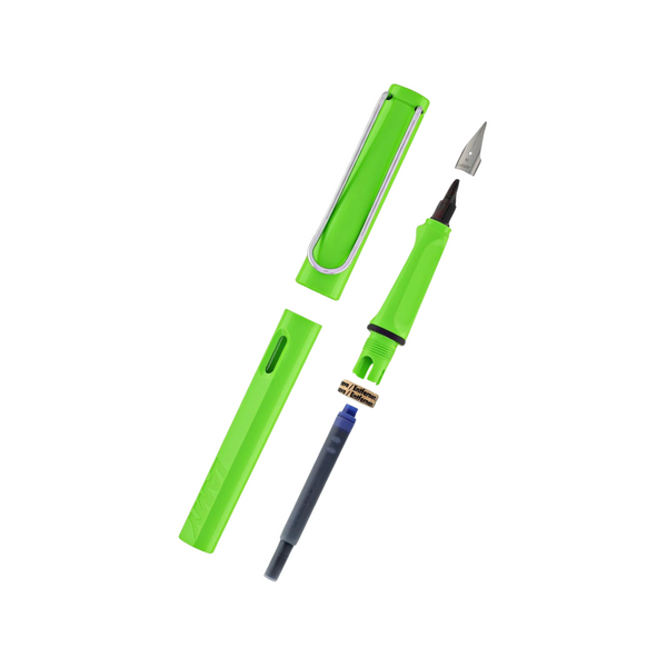 Load image into Gallery viewer, Lamy Safari Fountain Pen Green