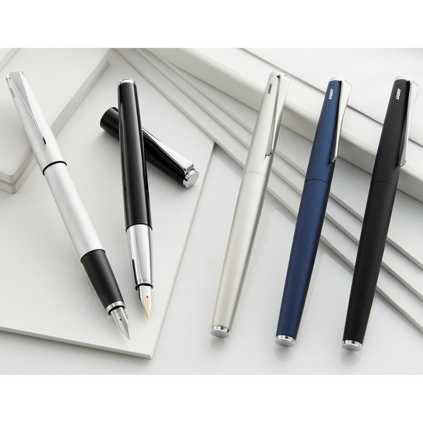 Load image into Gallery viewer, Lamy Studio Fountain Pen Brushed