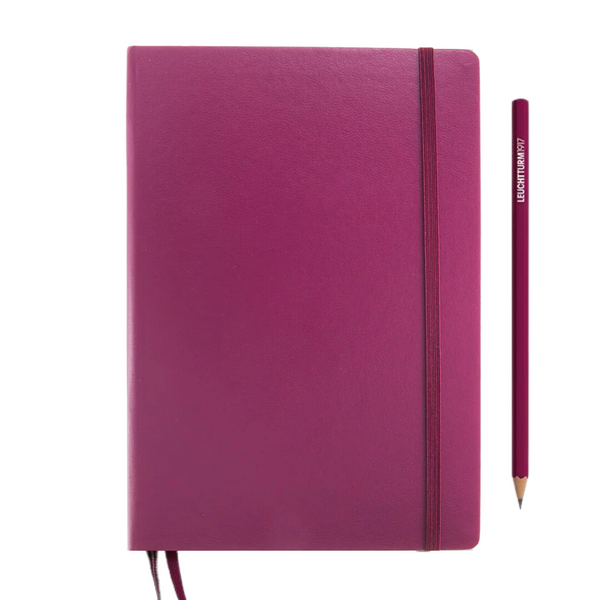 이미지를 갤러리 뷰어에 로드 , Leuchtturm1917 A5 Medium Daily Planner 2025 - Port Red