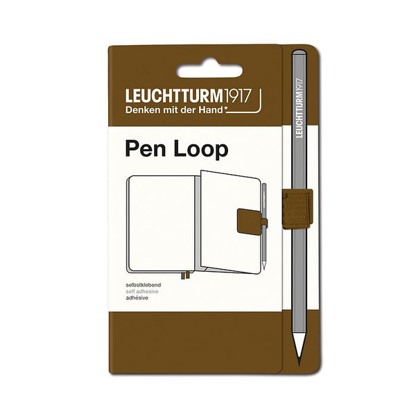 画像をギャラリービューアに読み込む, Leuchtturm1917 Pen Loop - Spice Brown
