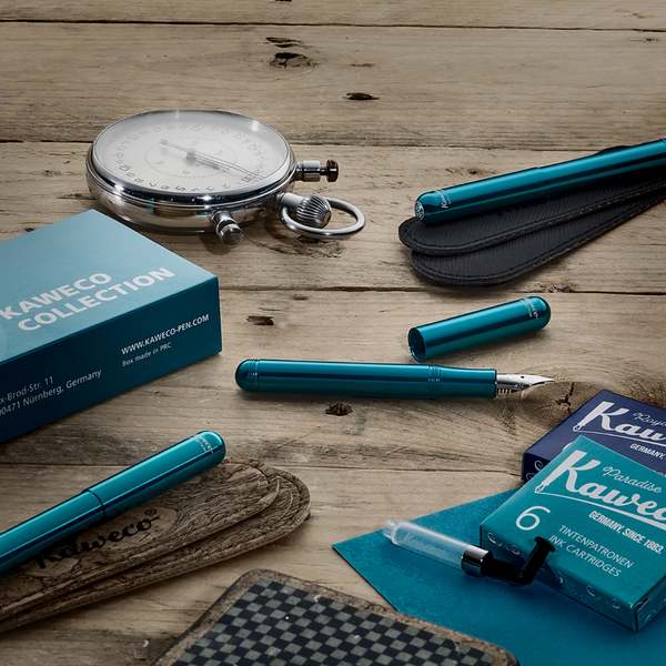 이미지를 갤러리 뷰어에 로드 , Kaweco Collection Fountain Pen - Liliput Blue