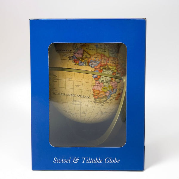 将图片加载到图库查看器,Luxo Antique Vintage Globe, Mini Desktop - 10cm