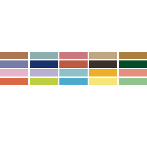 Load image into Gallery viewer, MT Tape 20P Washi Tape Light and Muted Color