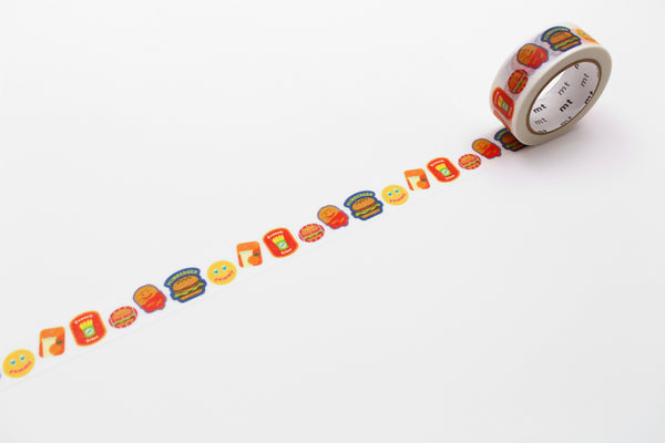 Load image into Gallery viewer, MT EX Washi Tape - Fast Food Sticker