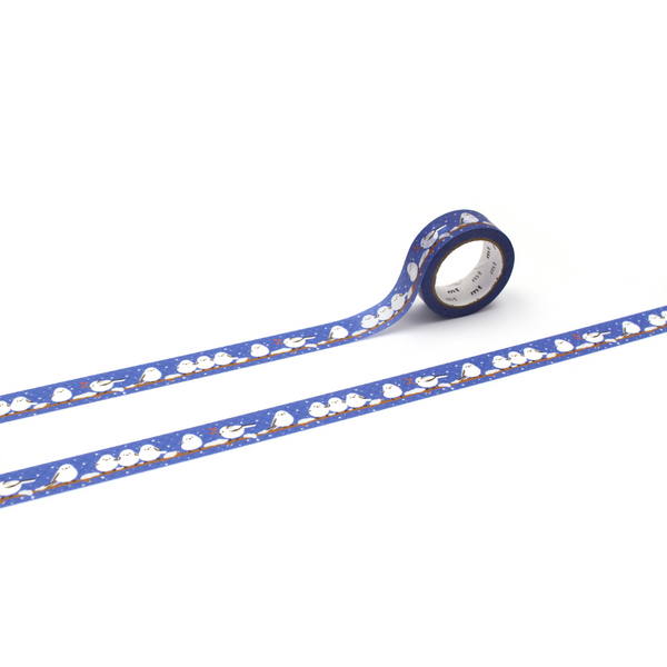 이미지를 갤러리 뷰어에 로드 , MT EX Washi Tape - Long-Tailed Tit Winter