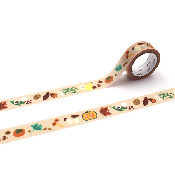 画像をギャラリービューアに読み込む, MT x Léa Maupetit Washi Tape - Golden Autumn