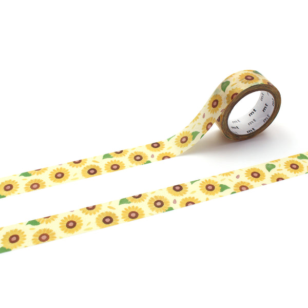 将图片加载到图库查看器,MT x Maruichikyu Washi Tape - Sunflower