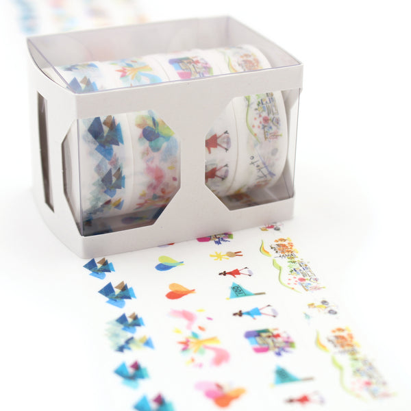 이미지를 갤러리 뷰어에 로드 , MT Tape 100th Anniversary Set - Petit à petit