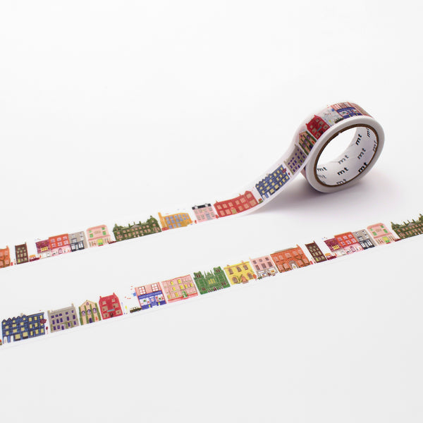 将图片加载到图库查看器,MT x Polly Fern Washi Tape - Street