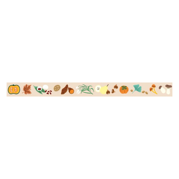 画像をギャラリービューアに読み込む, MT x Léa Maupetit Washi Tape - Golden Autumn
