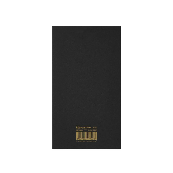 将图片加载到图库查看器,Maruman Mnemosyne 100x180mm Memo Pad - Graph (Black)