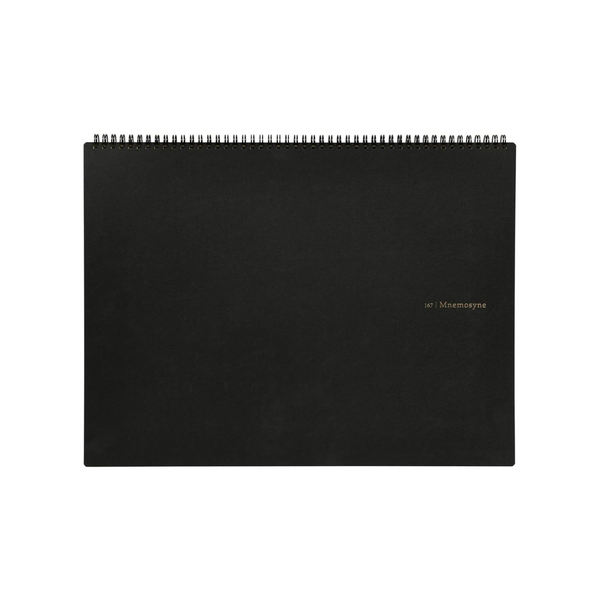 이미지를 갤러리 뷰어에 로드 , Maruman Mnemosyne A3 Notebook - Landscape / Graph (Black)