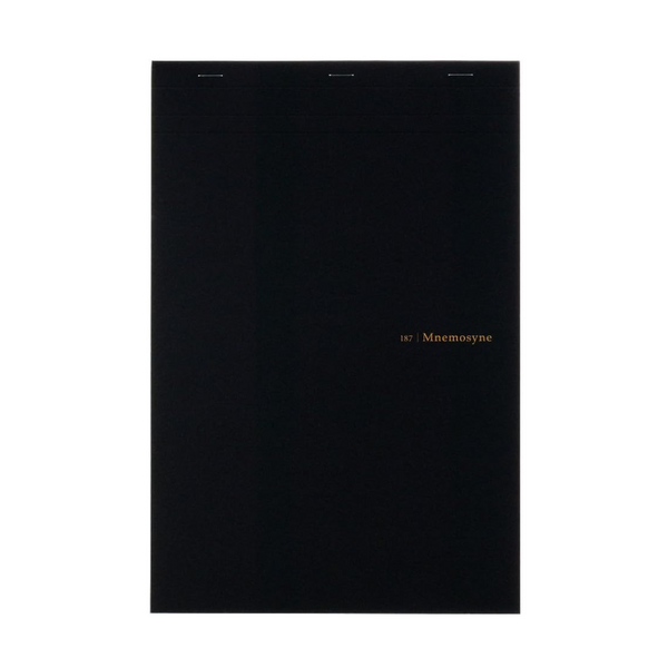 画像をギャラリービューアに読み込む, Maruman Mnemosyne A4 Notepad - Graph (Black)