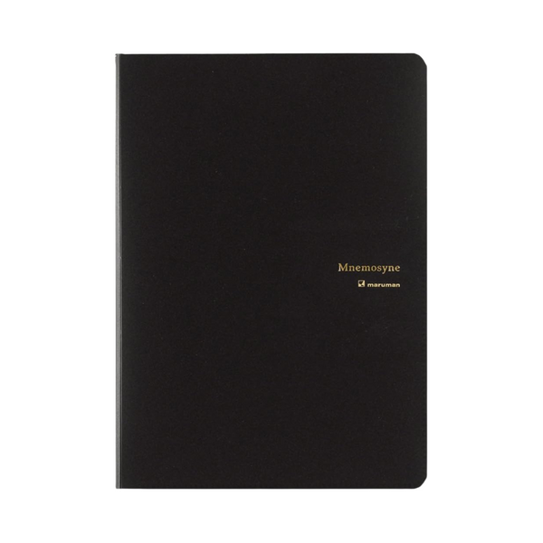 이미지를 갤러리 뷰어에 로드 , Maruman Mnemosyne Notepad Holder with A4 Graph Notepad (Black)