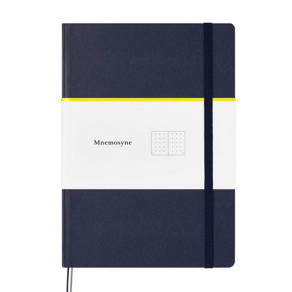 将图片加载到图库查看器,Maruman Mnemosyne A5 Journal Hardcover Notebook - Navy