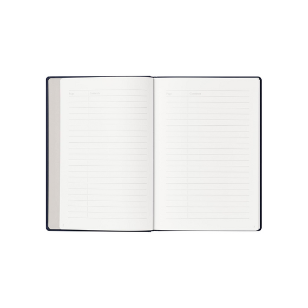 将图片加载到图库查看器,Maruman Mnemosyne A5 Journal Hardcover Notebook - Navy