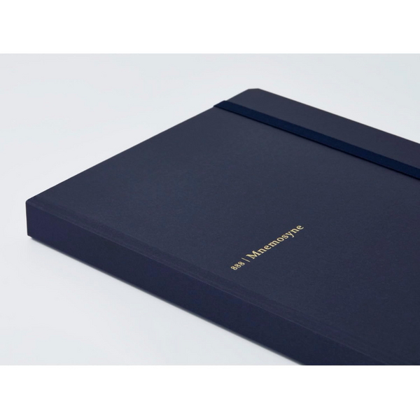 将图片加载到图库查看器,Maruman Mnemosyne A5 Journal Hardcover Notebook - Navy